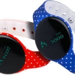 Swipe F Band Color Full Dotted Health Band