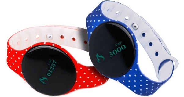 Swipe F Band Color Full Dotted Health Band